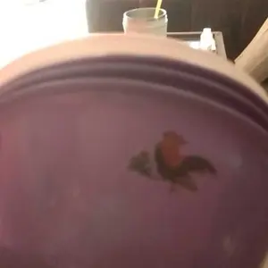 Isi 6 mangkok warna ayam jago untuk bakso mie ayam tahan panas anti pecah