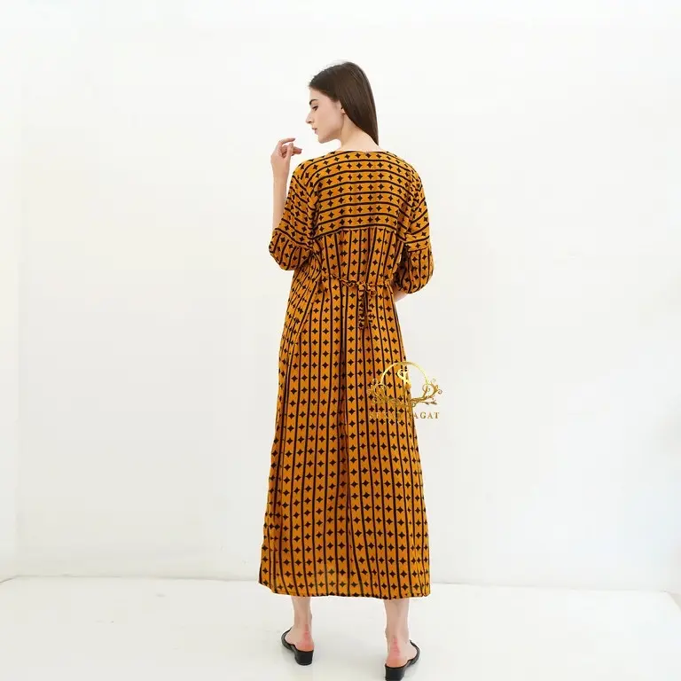 Sekar Jagat Collection – Dress Matrix Rayon Premium | Adem, Nyaman & Stylish – Dress Terbaru 2025 8