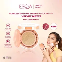 [NEW LAUNCH] ESQA Flawless Cushion Serum SPF 50+ PA++++ Velvet Matte