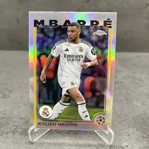 Kartu Bola Topps Chrome Soccer 2024-25 AUTOGRAPH & Insert (You Choose)