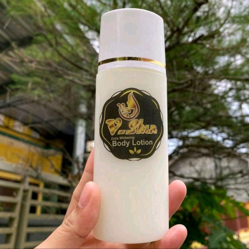 Hb vskin whitening (Vskin putih) original body Memutihkan hand Lotion viral 1