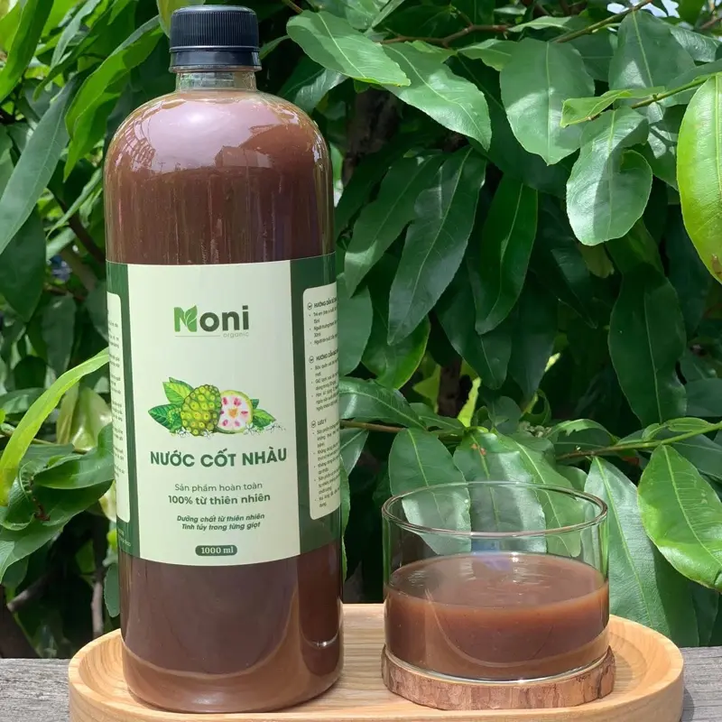 Nước Cốt Nhàu Không Đường 100% Tự Nhiên, Không Chất Bảo Quản, Tốt Cho Sức Khoẻ, Chai 1000ml 1