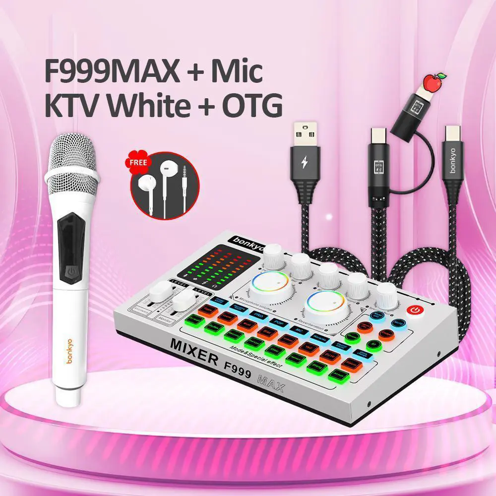 F999MAX+108 Mikrofon+OTG
