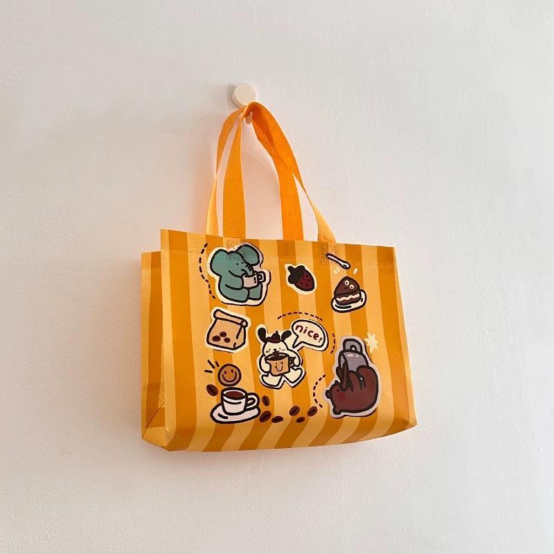 Tas Belanja /  Tote Bag Spunbond/ Goodie Bag Spunbond /Tas Spunbond /Kain Motif Premium Kantong Jumbo Tas Kado Gift A30 8