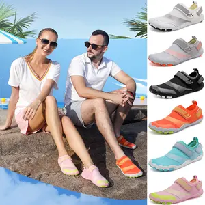 Sepatu Air Pria Wanita Sepatu Aqua Luar Ruangan Anti Selip Cepat Kering Sepatu Pantai Olahraga Renang Luar Ruangan Outdoor Water Sandal Pinggang Sandal Pinggang sepatu  ke