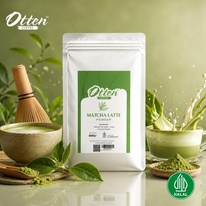Gambar Matcha Latte Powder 800 Gram - Bubuk Minuman Teh Hijau Otten Coffee cocok untuk Horeca dari Otten Coffee Kota Administrasi Jakarta Selatan Tokopedia