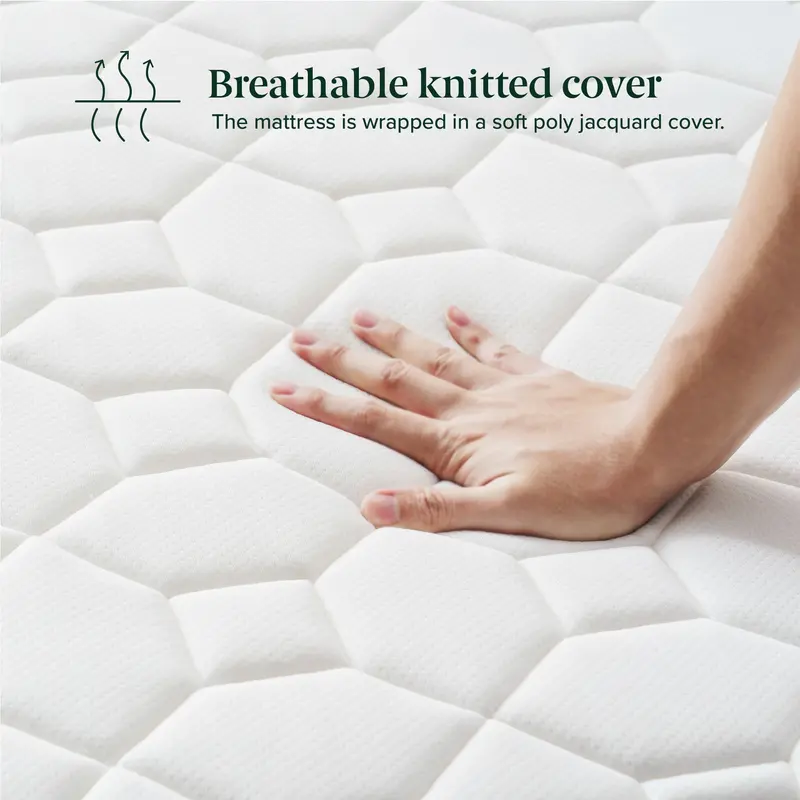 Kasur Spring Bed Zinus Cooling Gel Deluxe Mattress Gratis Ongkir Tempat Tidur In a Box 7
