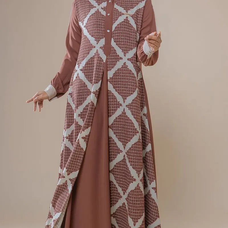 Kode C Gamis dewasa random model d azhura butik kode C 2