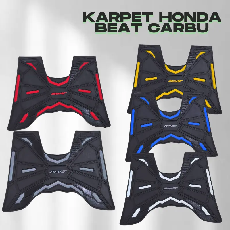 KARPET BEAT CARBU KARBU 2008-2012 ANTI SLIP ANTI LUNTUR BAHAN KARET TEBAL