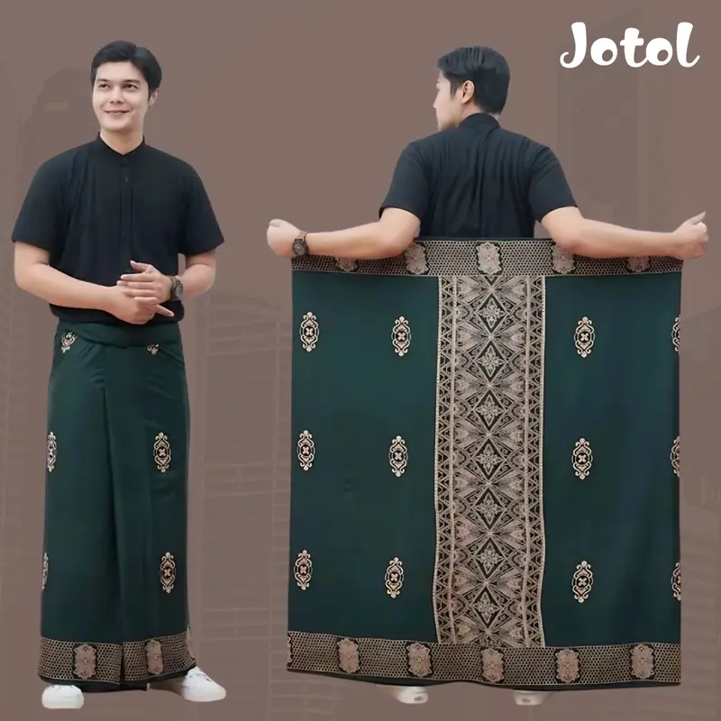 TERLARIS - Sarung Paket 100rb dapat 3 Pcs Untuk Pria Dewasa, Grosir & Eceran Motif Sarwon Muslim Dewasa Santri Pekalongan Katun 2