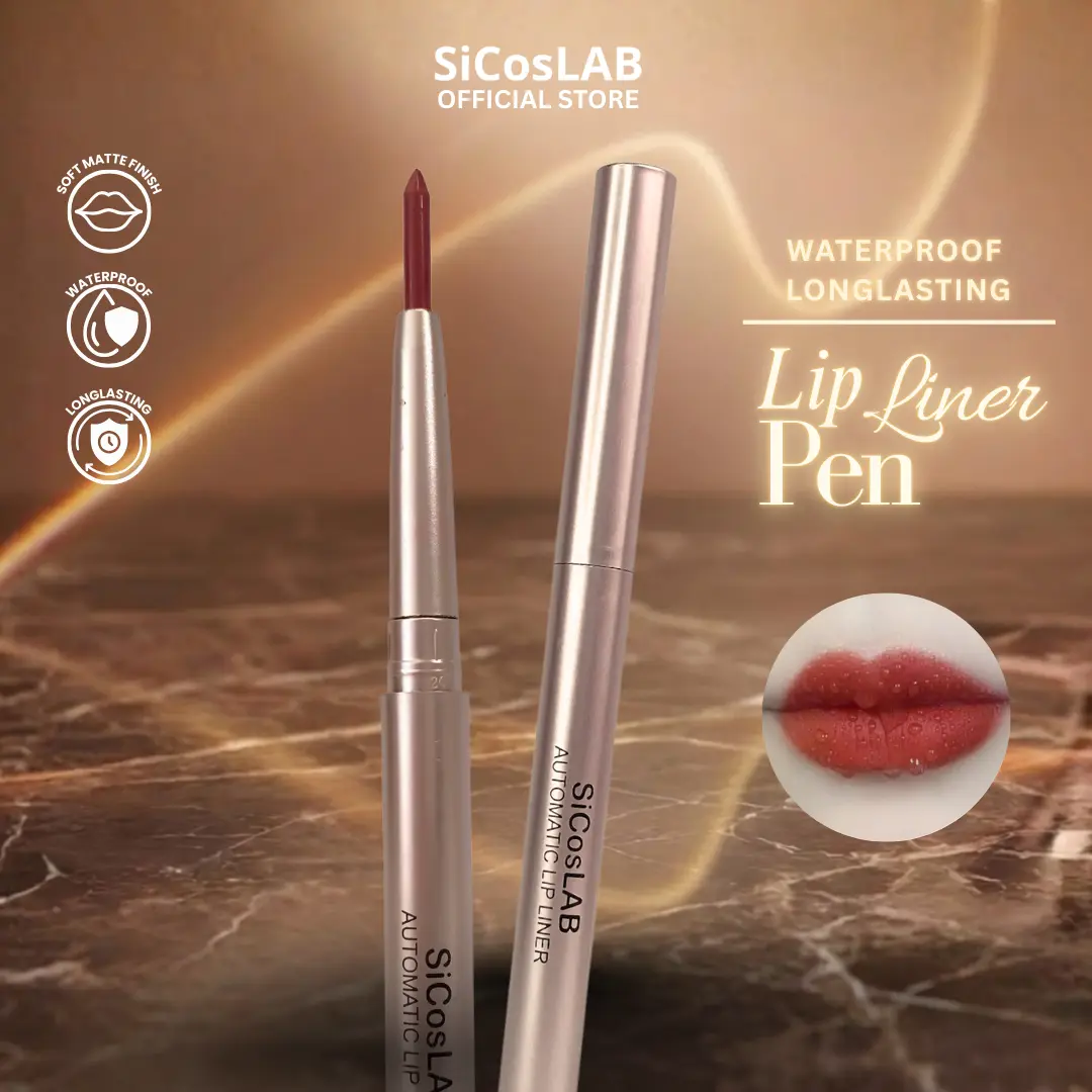 [NEW] SicosLAB | Lip Liner Waterproof & Long-lasting | Bibir | Lipstick | Sulam Bibir Eyeliner Pewarna Pensil Pencil Cosmetic Kosmetik