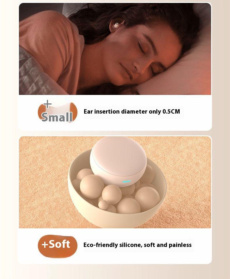 X68 Sleep Bean Mini Wireless Earbuds Touch Noise Reduction Headphone In-Ear nirkabel TWS Bluetooth earphone Panggilan Jelas Bass headset Dual-Ear Earbuds Berumur Tahan Lama