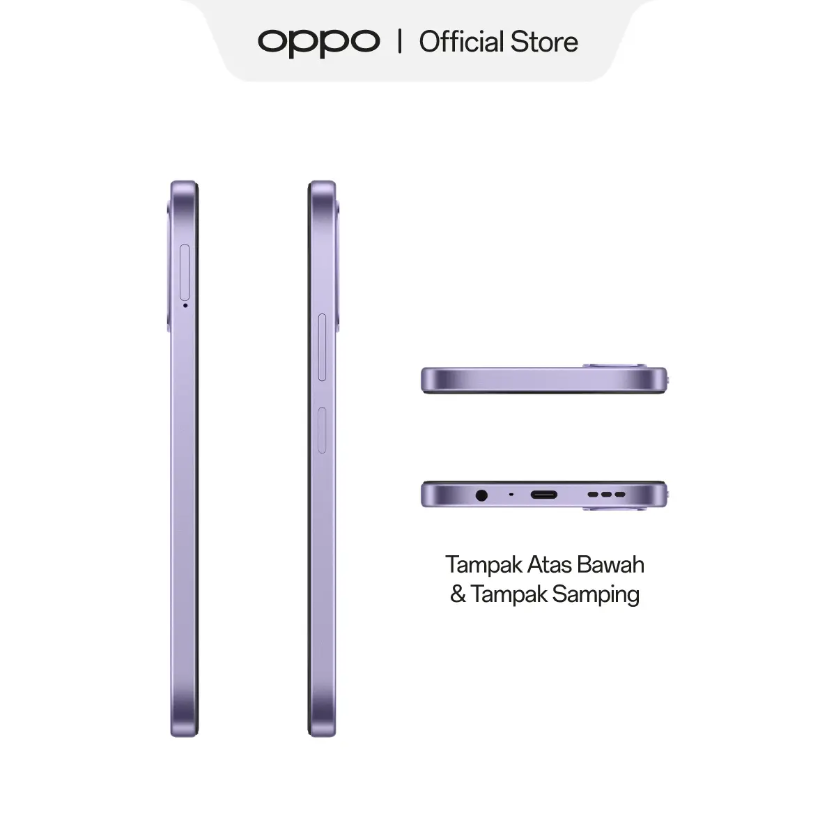 OPPO A6x 4GB/64GB & 4GB/128GB Smartphone [Snapdragon 685 4G, Layar Ultra Cerah 120Hz, Baterai 6500mAh]