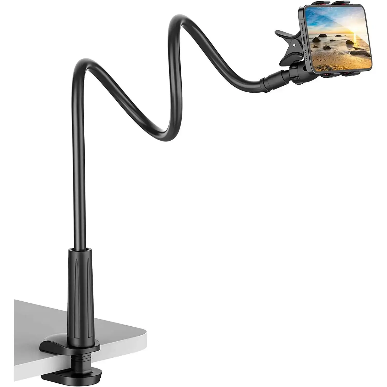 Mobile Phone Bed Holder Stand Grip For iPhone 14 Plus 13 Pro Max 12 Mini 11 SE 2022 2020 Samsung Xiaomi Redmi Desk Tripod Mount