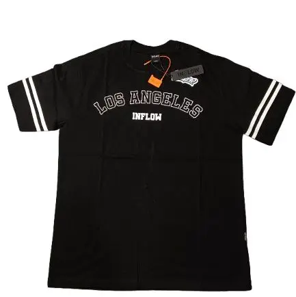 T-shirt - Kaos Oversize Pria Wanita Hitam Bahan Katun