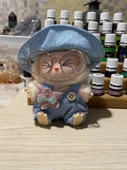 Product Review of 1/6 Labubu Upset Duck Baby Three BJD Doll Eyegalsses Eyewear Golden Frame For SD YOSD from V**y 0
