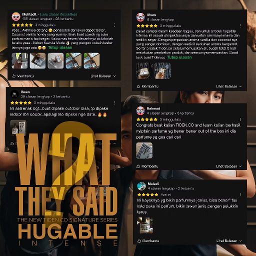 SPECIAL SIGNATURE SERIES-TIDEN Perfume-HUGABLE INTENSE-Parfum Pria Wangi