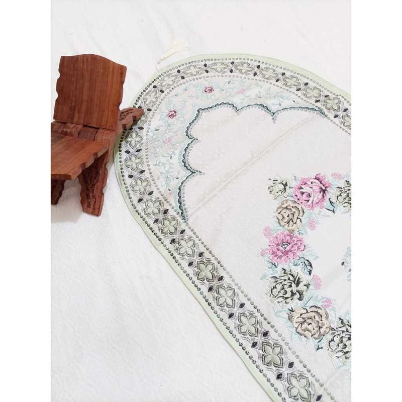 Sajadah Kubah Bordir Midi 53 x 105 Motif Tebal Turkey Turkiye Sajadah Kubah Bordir Midi 53 x 105 Motif Tebal Truki Turkey 5