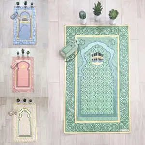 Sajadah Travel Made in Turkiye peralatan haji muslim new arrival Ukuran 105x60