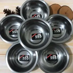 Kobokan mangkok stainless 12.5cm / mangkok soup kecil / mangkok cetakan nasi tim