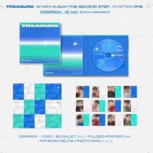 [READY STOCK] ALBUM TREASURE THE SECOND STEP CHAPTER ONE PHOTOBOOK DIGIPACK HARUTO
