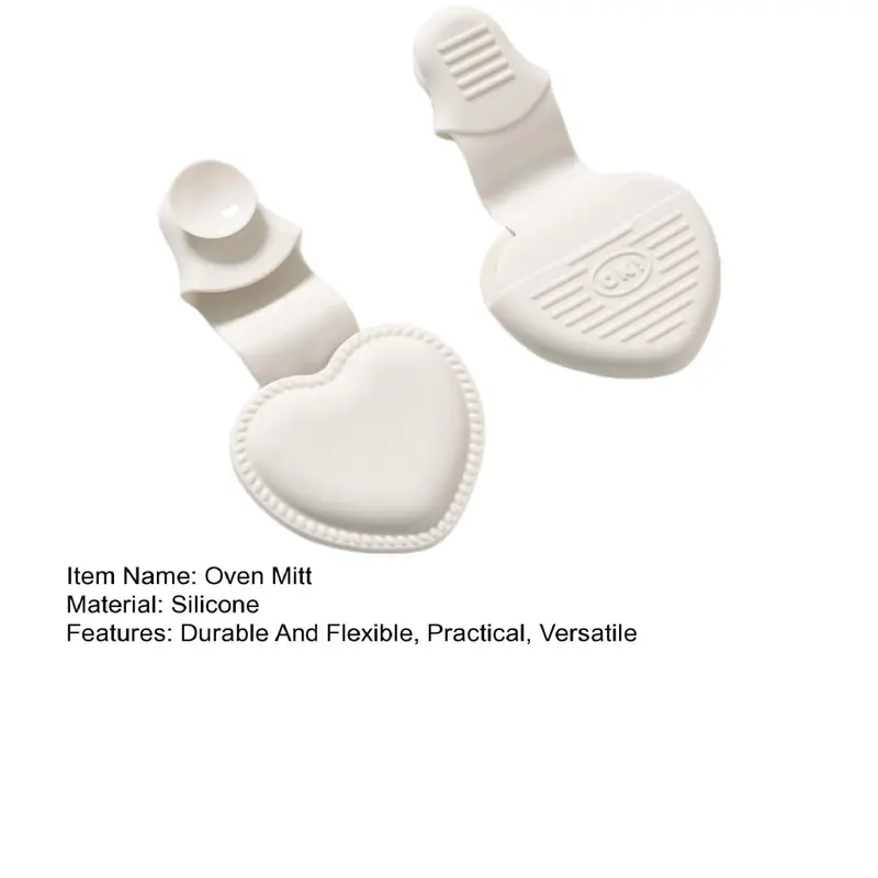 Găng tay chịu nhiệt, Fgpvija, để nấu ăn, Găng tay silicon chịu nhiệt, 2 chiếc, Găng tay Lò Nướng silicon chịu nhiệt, để nấu ăn và làm bánh trong nhà bếp, Găng tay chống trượt mini, cho nồi 2