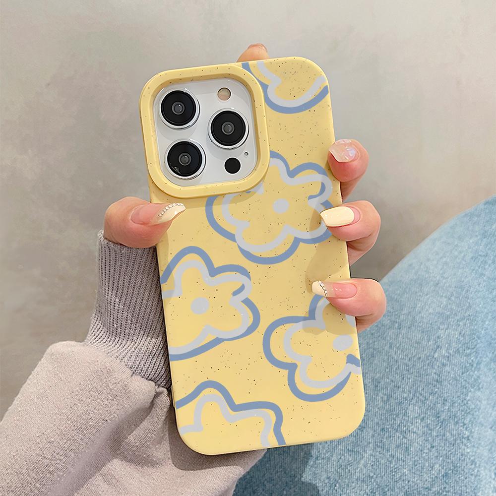 UCASE Case iPhone 11 13 12 14 15 16 17 Pro MAX 7 8 6 6S Plus XR XS MAX 7Plus 8Plus SE Case iPhone Casing Silikon Wheat Phone Case