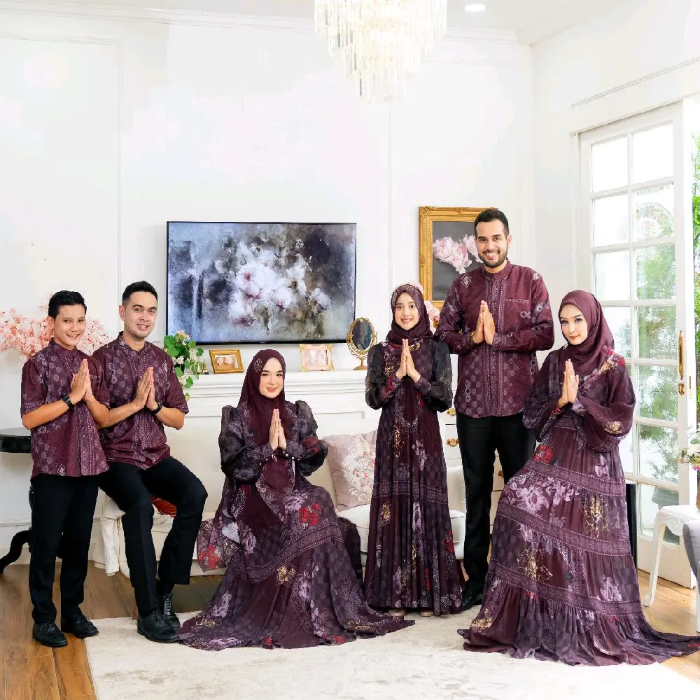 serimbit JANNAH LUXURY SERIES GAmis keluarga by Eldeena