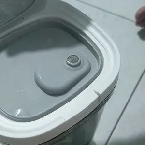 Jorine Kaleng Susu Bubuk Magnetik Kuat Transparan Tahan Kelembapan & Debu Penyegelan Tiga Lapisan Bahan Kelas Makanan Dapat Digunakan Kembali Mudah Dibuka dengan Satu Tangan Ideal untuk Susu Bubuk Kopi dan Camilan