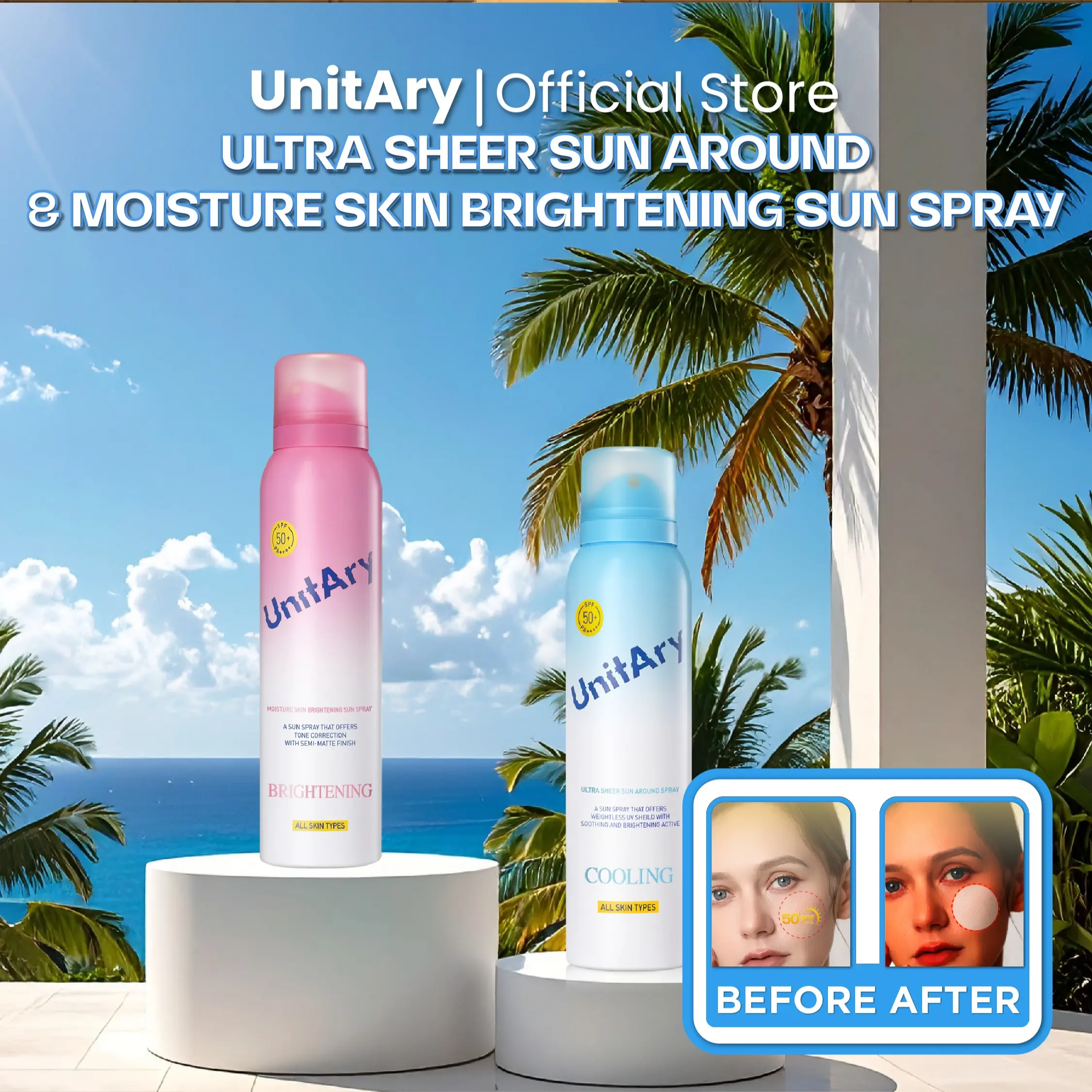 Ultra Sheer Sun + Moisture Skin Brightening