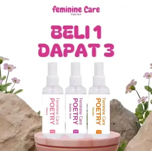 poetry  paket promo Bundling Sweet Aromatic Feminime care Spray 3 Pcs
