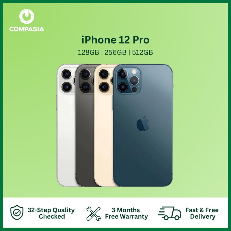 [Second Hand] iPhone 12 Pro with 3 Months Warranty - Excellent Condition 0