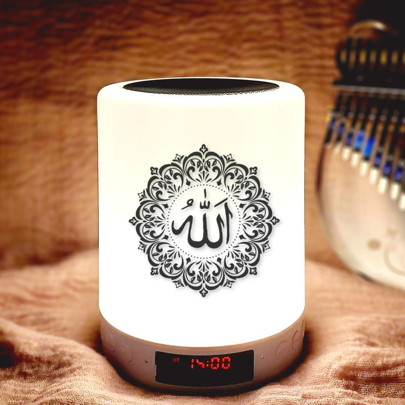Speaker Murotal Quran 30 Juz (Free Cetak Nama) Bluetooth Jam Led Speker 1