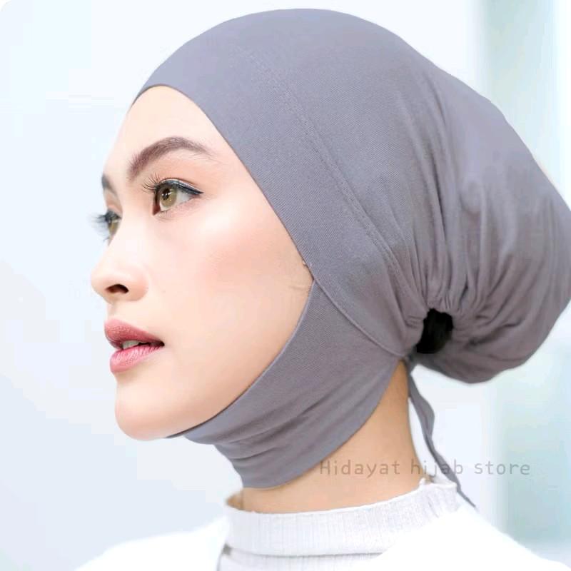 ciput tali dagu premium/inner ciput tali dagu/ciput dagu/daleman kerudung/daleman jilbab Instan 4