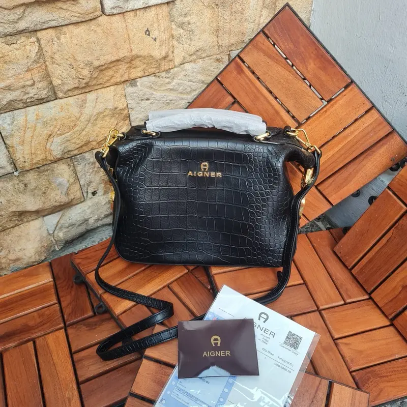 TAS SELEMPANG AIG*ER MATERIAL CROCO 6