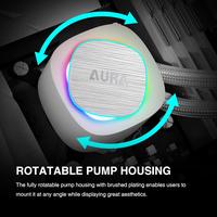 Gambar CPU COOLER GAMDIAS AURA GL240 V2 - 240mm AIO Liquid Cooler dari Techno Computer Bali Kota Denpasar 4 Tokopedia