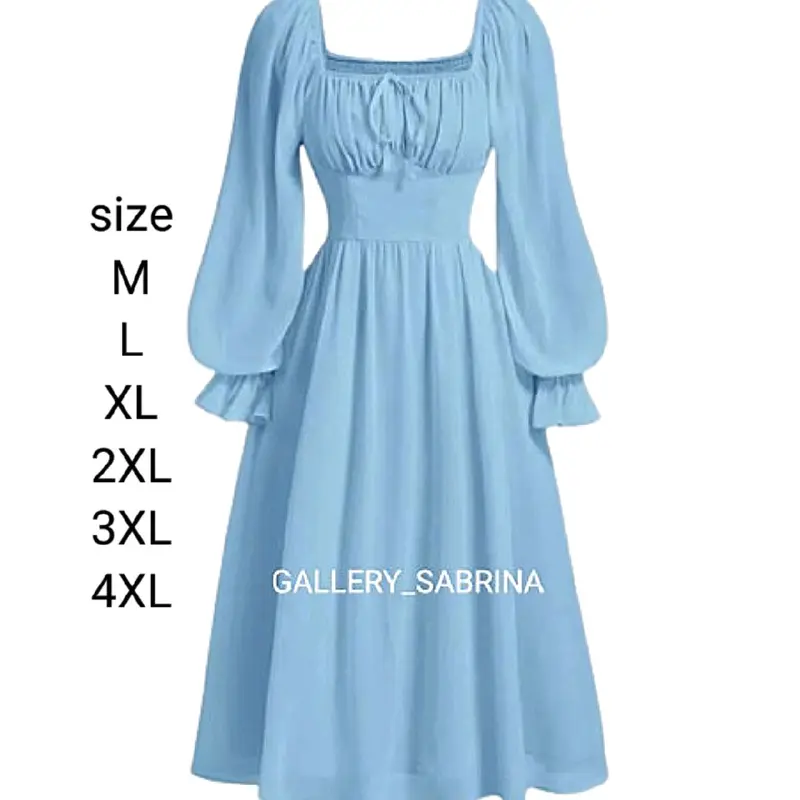 seola dress wanita vintage korean style 0