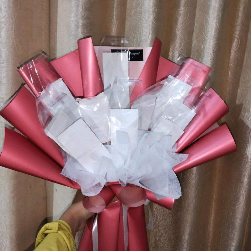 Buket Uang Kosongan Isi 10 Lembar - Pilih Varian Warna Request 1