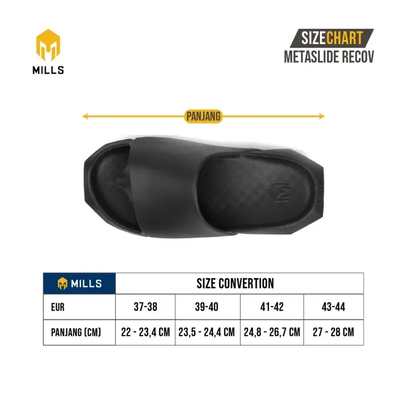 MILLS Sandal Metaslide Recov Grey 9900703 6