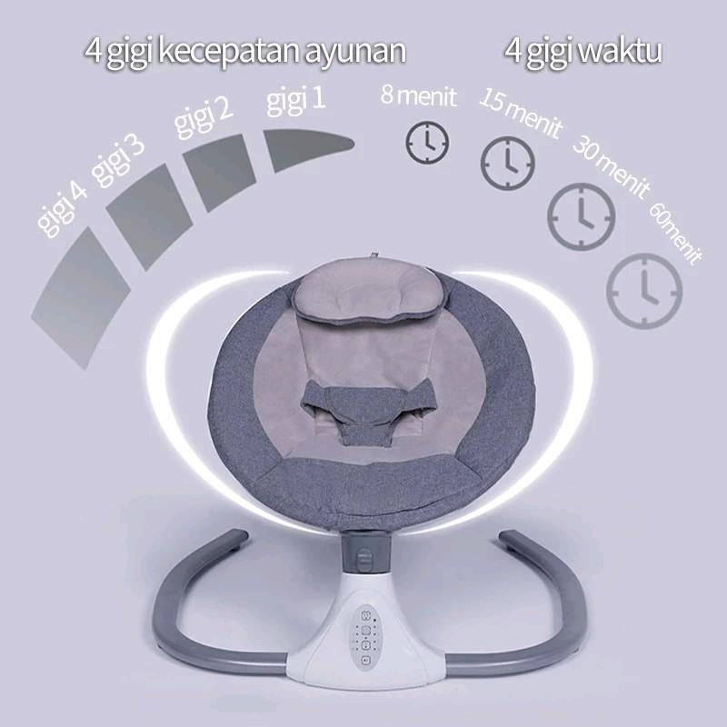 Ayunan Bayi Bouncer Elektrik Baby Seing Otomatis 5