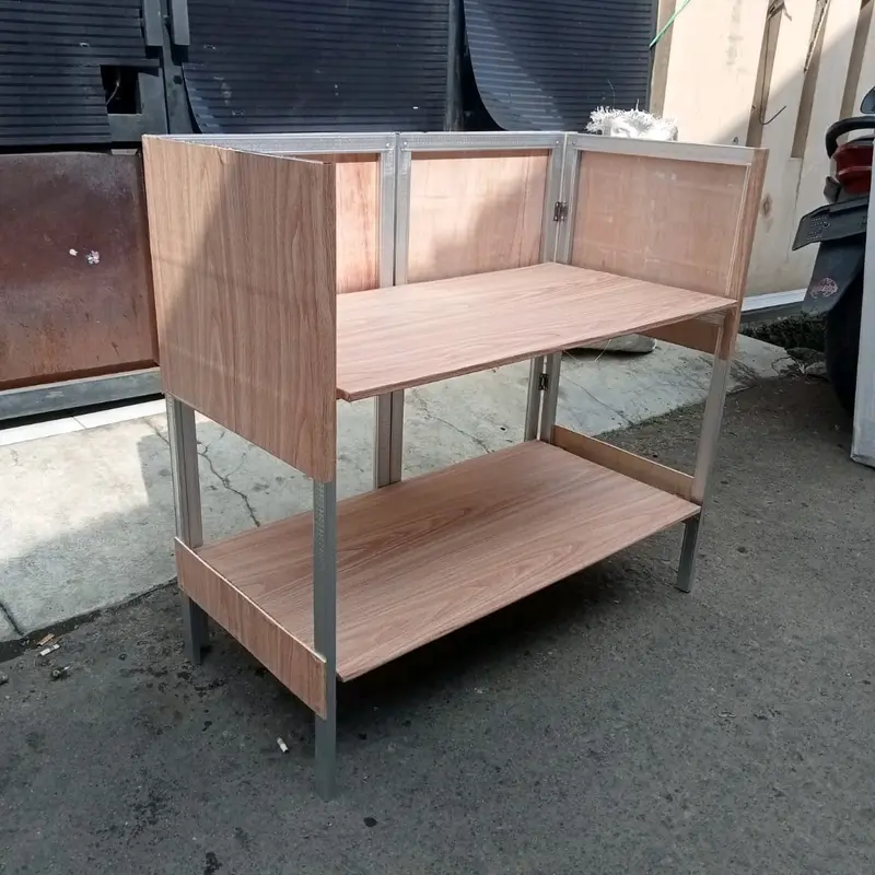 MEJA KOMPOR BISA DI LIPAT PORTABLE Furniture Camping Outdoor 0