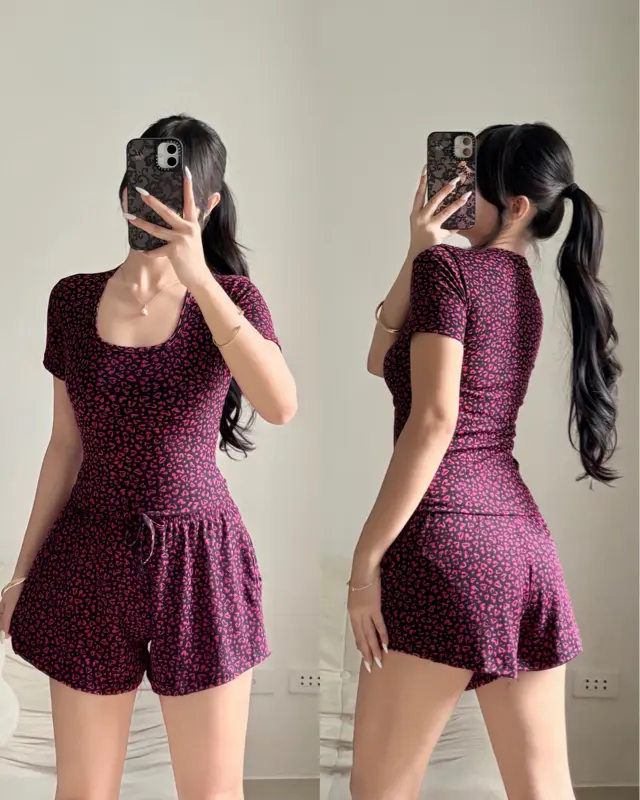 BC SQUARENECK KNITTED TERNO - TikTok Shop Philippines