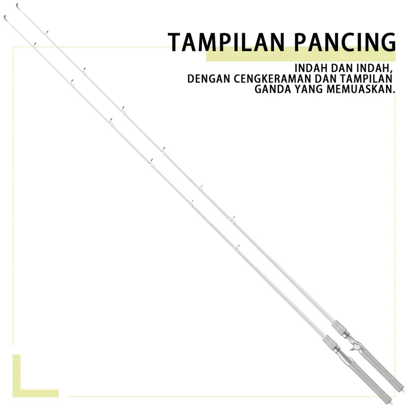 Joran Pancing Ultra Ringan 2 Ruas Bahan Karbon Ukuran L ML MH Fuji Ring Joran Pancing 1 Set Pancing Lengkap Murah Pancing Pancing Set 1.6M/1.8M/2.1M/2.4M Joran Pancing Set Dengan Bahan Serat Karbon Set 15 Kg Reel Pancing Pancing Set Carbon Pancing Set 1