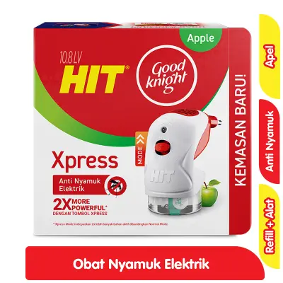 HIT Set Xpress Obat Nyamuk Elektrik Lengkap Alat + Refill