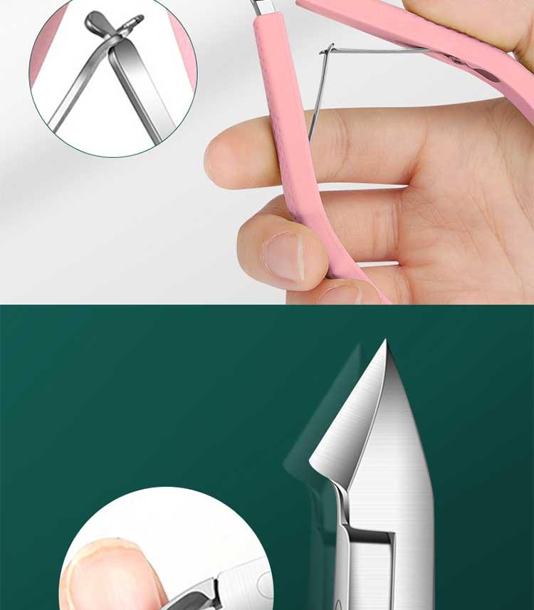 Product Introduction of BORN PRETTY 3 pcs/set  Nail Steel Pusher Tool Clipper Dead Skin Pliers Nail Art 58900 5