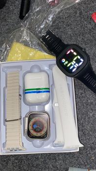Product Review of [BELI 1 DAPAT 4] JAM SMARTWATCH I8ULLTTRA 2 TALI -TWS- JAM TANGAN FASHION - PELACAK KALORI - PELACAK DENYUT JANTUNG from L**a 1