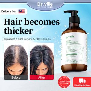 Dr.ville Hair Care Shampoo 500ml Hair Treatments For Unisex Hair Serum Nourishing Scalp Strengthens The Hair Root Herbal Natural Ingredients