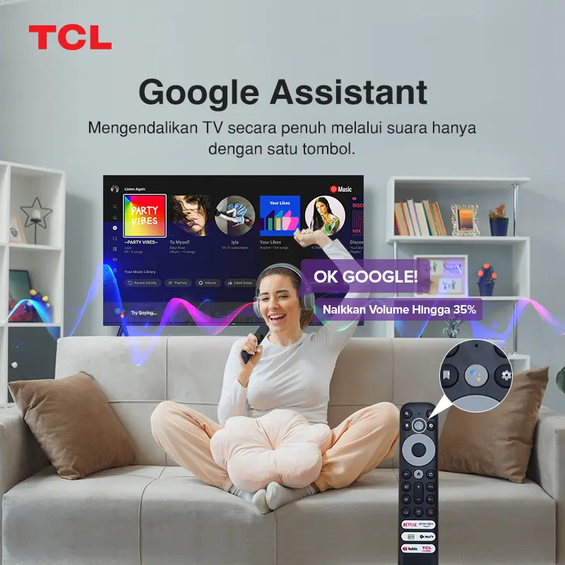 TCL 32 inch Smart LED TV - Android 11.0 - FHD - Dolby Audio - GVA 32A9 3