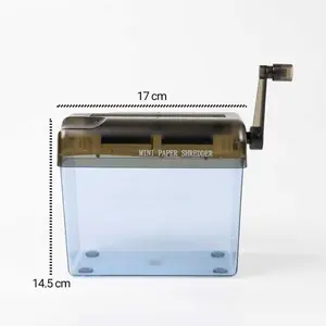 Penghancur Kertas Manual CD Card Paper Shredder 4.5L