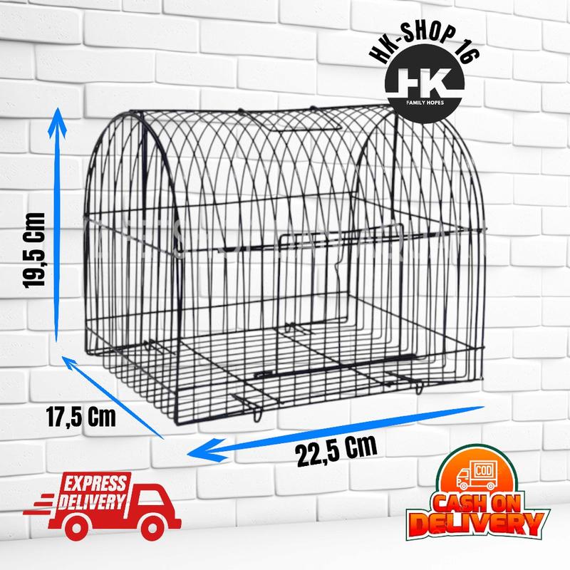 Product Introduction of SANGKAR UNTULAN BAHAN BESI, COCOK UNTUK HAMSTER BURUNG TUPAI DAN HEWAN BERUKURAN KECIL 7